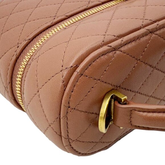 Yves Saint Laurent  Gaby Vanity Quilted Leather Crossbody Bag Barely Pink - Picture 6 of 12